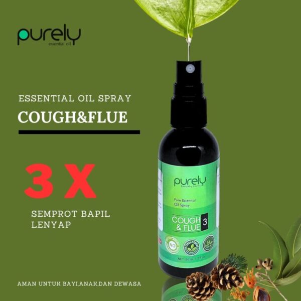 Cough And Flue Essential Oil spray - Gambar 2