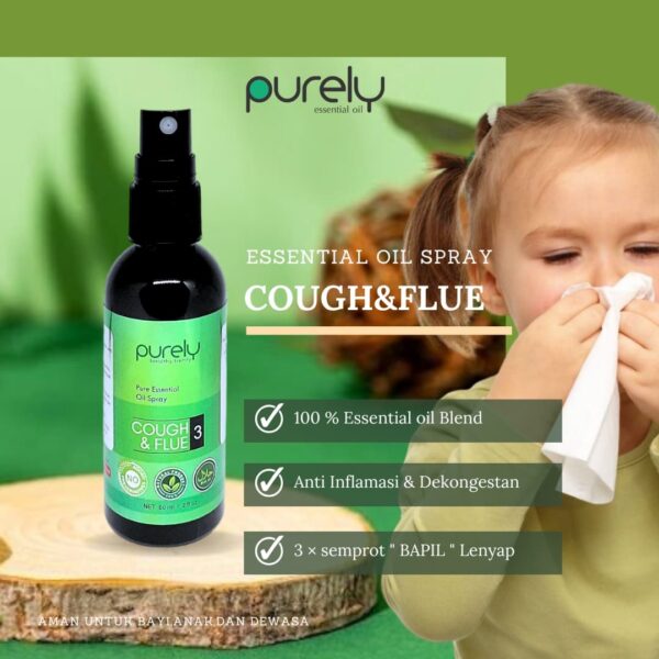 Cough And Flue Essential Oil spray - Gambar 4