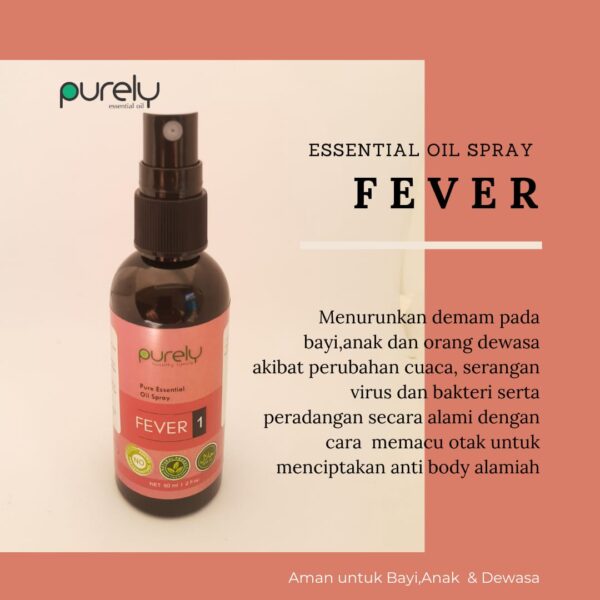 Fever Purely Essential Oil Spray - Gambar 3